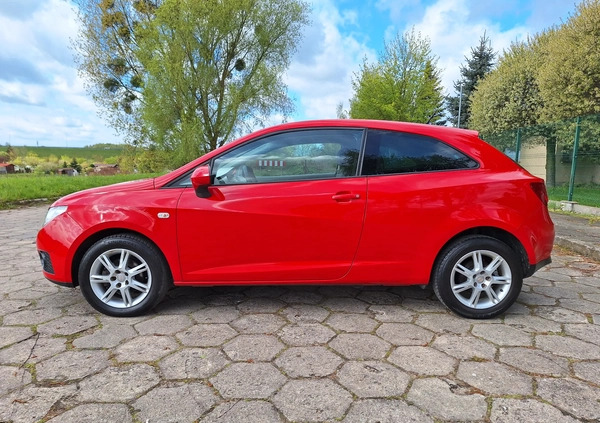 Seat Ibiza cena 15999 przebieg: 169700, rok produkcji 2009 z Elbląg małe 667
